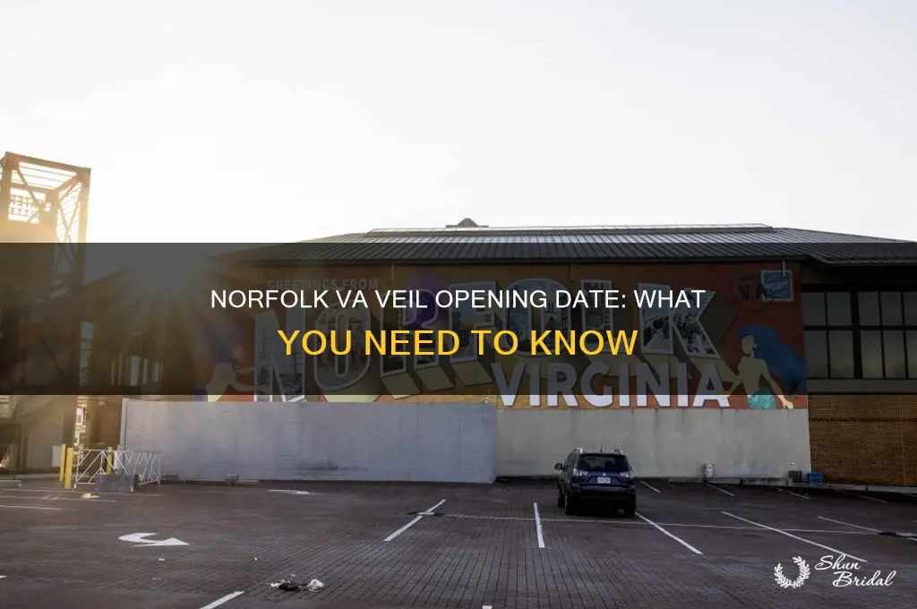 when is the veil opening in norfolk va