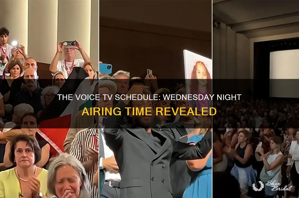 when is the voice on tv wed night