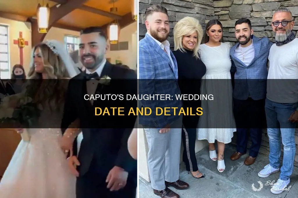 when is theresa caputo daughter wedding date