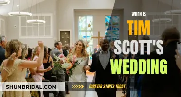 Tim Scott's Wedding: Date, Details and More