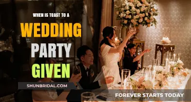 Perfect Timing: When to Toast the Wedding Party