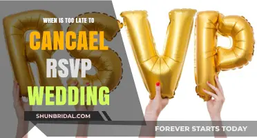 Wedding RSVP: Canceling Gracefully Before It's Too Late