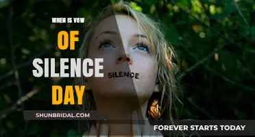 Vow of Silence Day: A Day of Quiet Reflection and Awareness