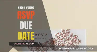 RSVP Due Dates: When to Expect a Response