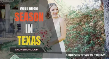 Texas Wedding Season: Timing Your Nuptials Perfectly