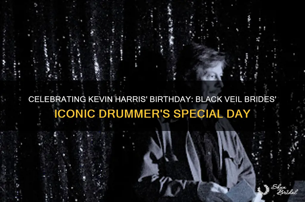 when kevin harris birthday from black veil brides