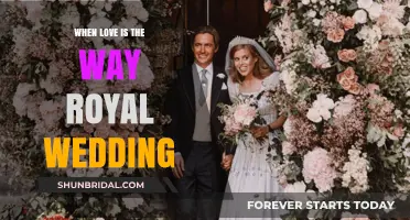 Love's Royal Path: Celebrating the Majestic Union of Hearts