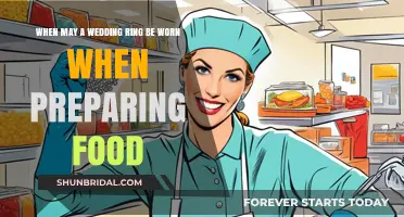 Wedding Ring: To Wear or Not While Cooking?
