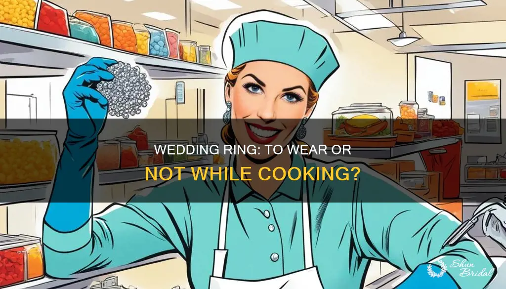 when may a wedding ring be worn when preparing food