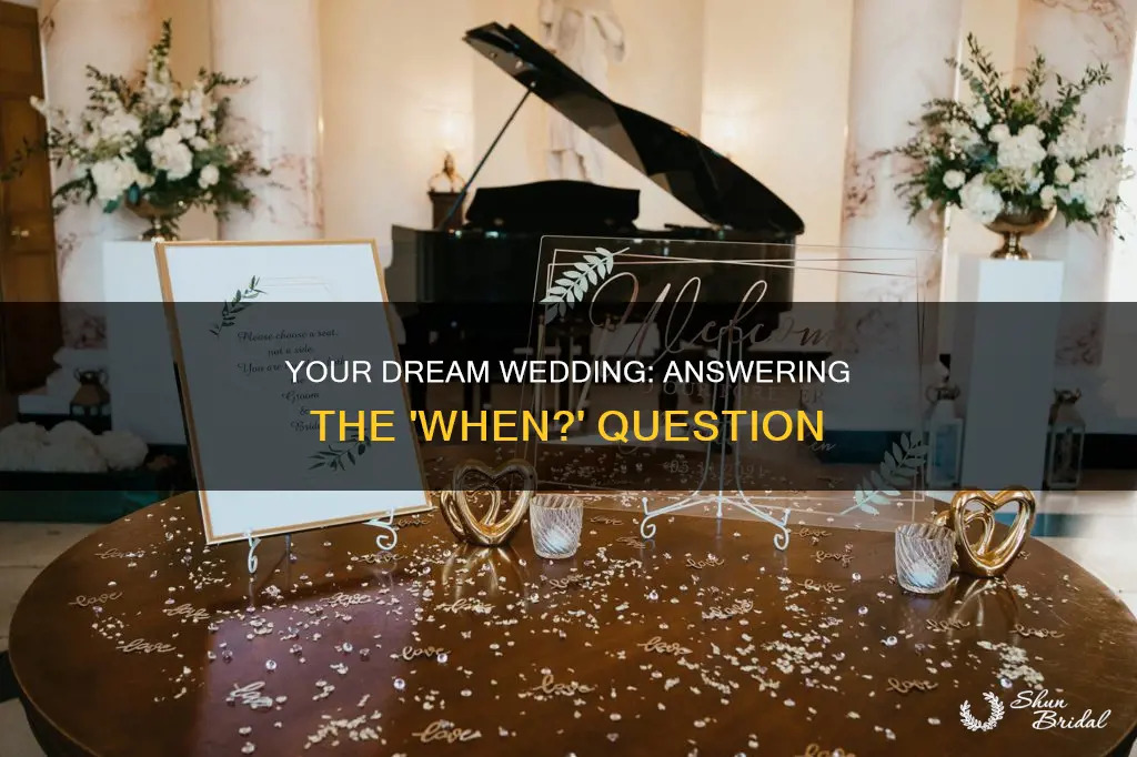 when people ask you when is the wedding reception