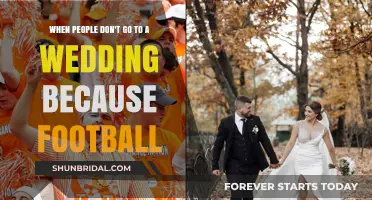 Football Over Weddings: Why Some Fans Skip the Big Day