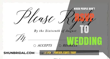 When Guests Go Silent: Handling Missing RSVPs for Your Wedding