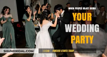 Handling Rejections Gracefully: When Friends Decline Your Wedding Party Invite