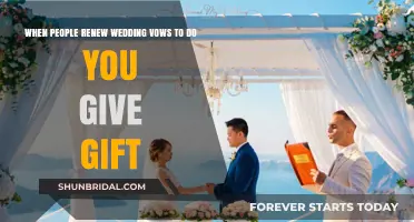 Renewing Wedding Vows: Gift-Giving Etiquette and Thoughtful Ideas
