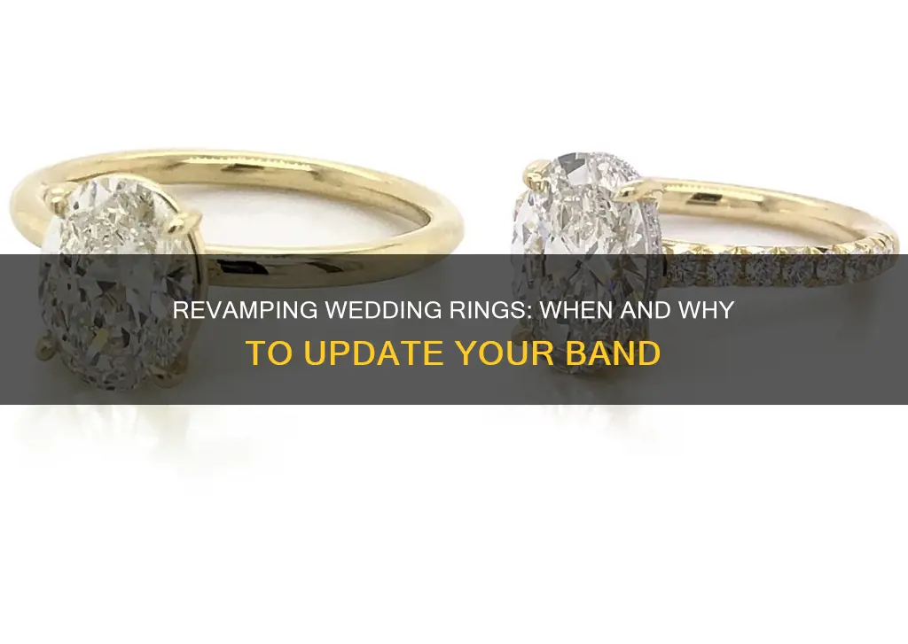 when people update their wedding rings