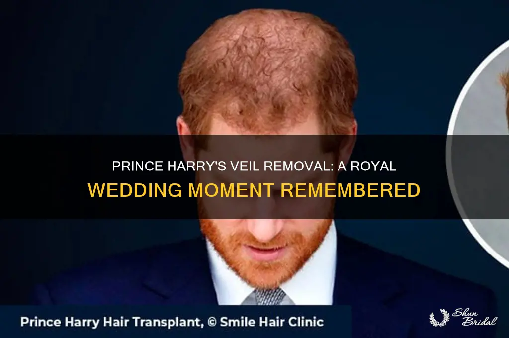 when prince harry removed veil