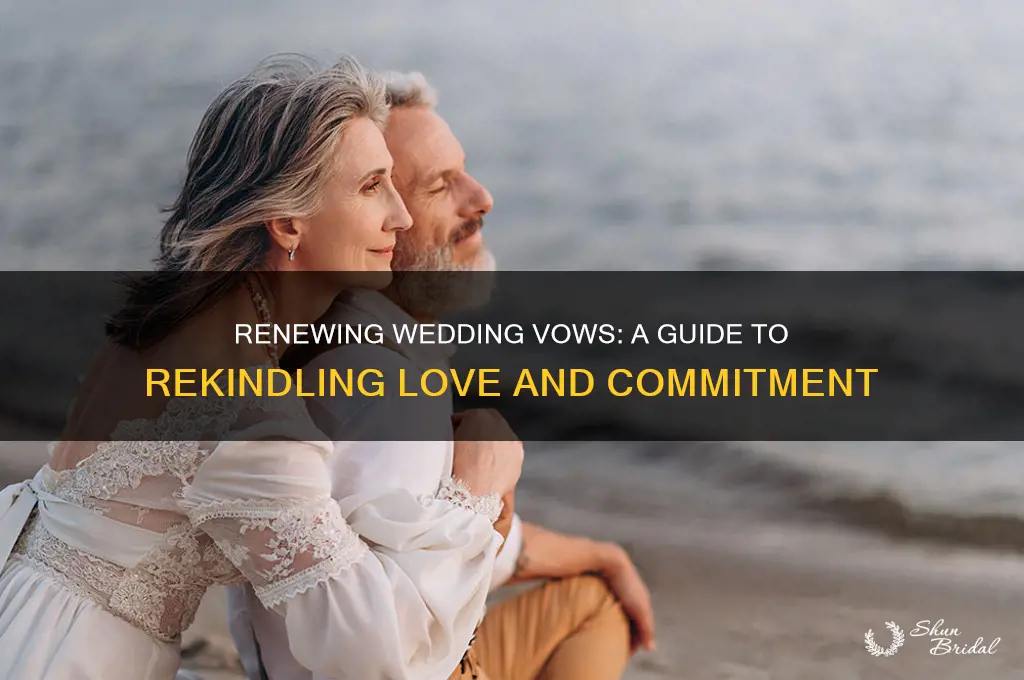 when renewing wedding vows
