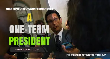 The GOP's One-Term Pledge: Obama's Presidency Under Fire