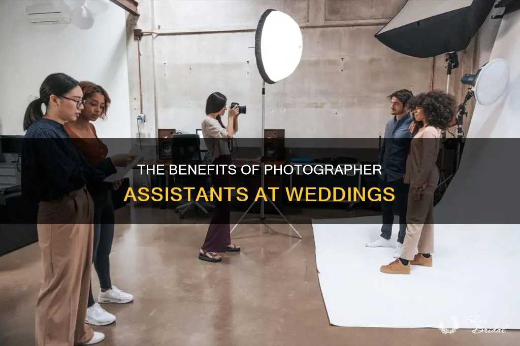 when should a photographer have an assistant for a wedding