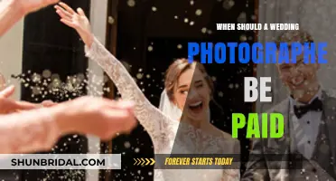 Wedding Photography Payment: When and How Much?
