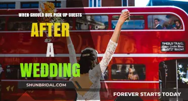 Perfect Timing: When Should the Bus Pick Up Wedding Guests?