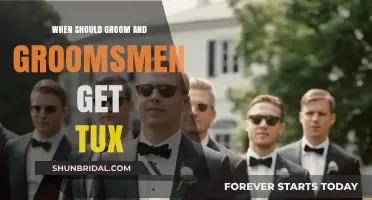 Perfect Timing: When Should the Groom and Groomsmen Rent Tuxedos?