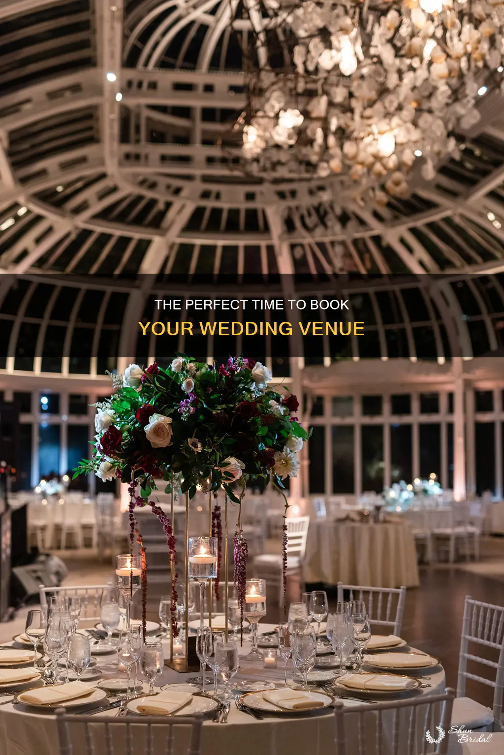 when should I book wedding venu