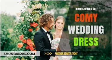 Finding the Perfect Time for Your Wedding Dress
