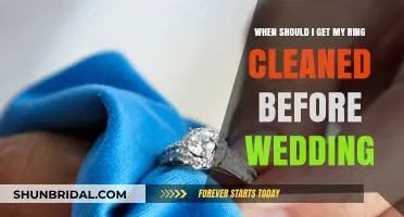 The Perfect Time to Clean Your Wedding Ring