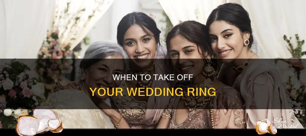 when should I remove my wedding ring