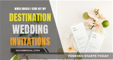 Destination Wedding Invites: Timing and Tips for Sending Out