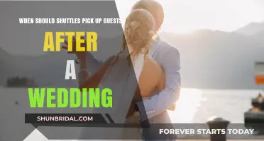 Perfect Timing: When Should Shuttles Pick Up Wedding Guests?