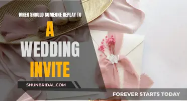 Responding to Wedding Invites: Timely Etiquette