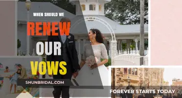 Renewing Vows: Perfect Timing to Rekindle Love and Commitment