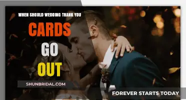 Perfect Timing for Wedding Thank You Cards: A Thoughtful Guide