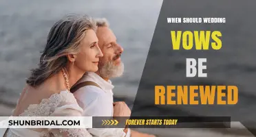 Renewing Wedding Vows: Perfect Timing for Rekindling Your Commitment
