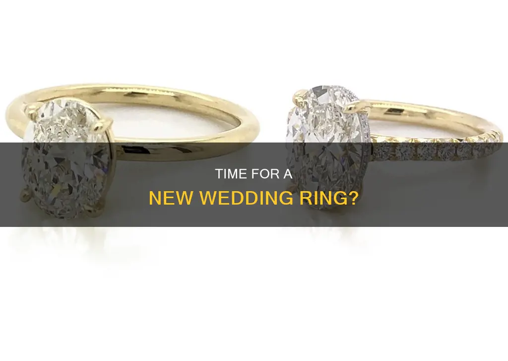 when should you get a new wedding ring