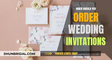 The Perfect Timing for Wedding Invitations