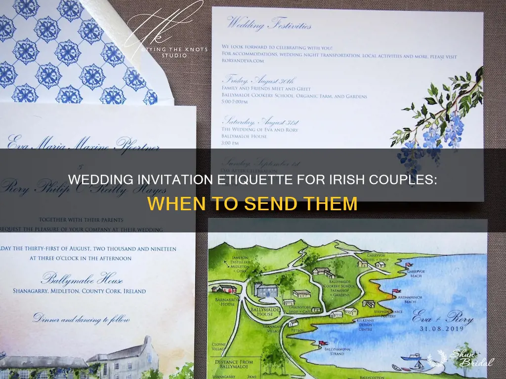 when should you send out wedding invitations ireland