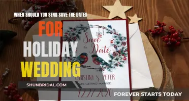 Save-the-Dates: Holiday Weddings, Timing is Everything