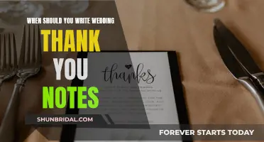 The Art of Thanking: Navigating the Post-Wedding Note Writing Timeline