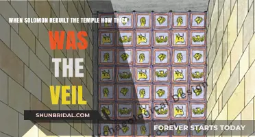 Solomon's Temple Veil: Unveiling the Thickness of the Sacred Barrier