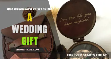 Elope and Gift: Should You Send a Wedding Present?