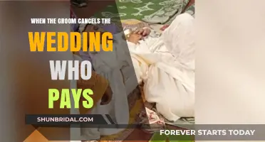 Groom Cancels Wedding: Financial Responsibilities and Who Pays What