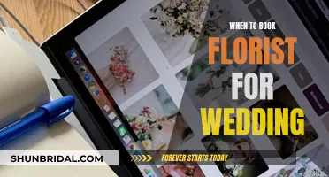 Florist Booking for Your Wedding: The Perfect Timeline