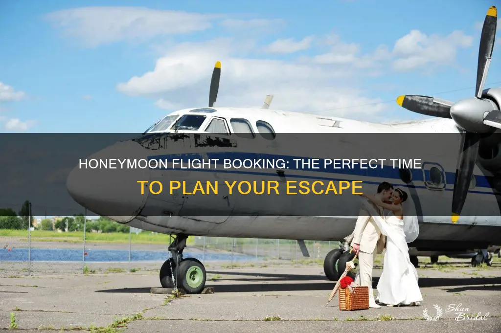 when to book honeymoon flights