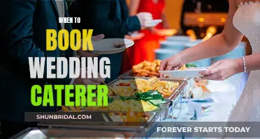 Booking Wedding Caterers: The Perfect Timing for Your Big Day
