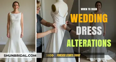 Booking Wedding Dress Alterations: The Perfect Timeline