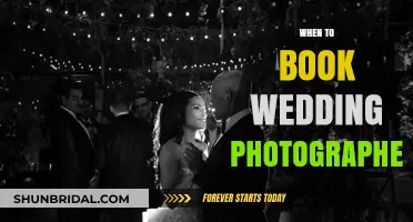 The Perfect Time to Book Your Wedding Photographer