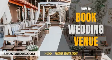 The Perfect Time to Book Your Wedding Venue